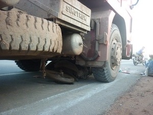 Hiện trường vụ tai nạn