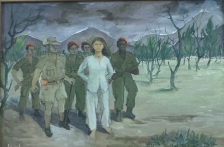 Ảnh chụp lại trong nhà trưng bày lưu niệm Côn Đảo