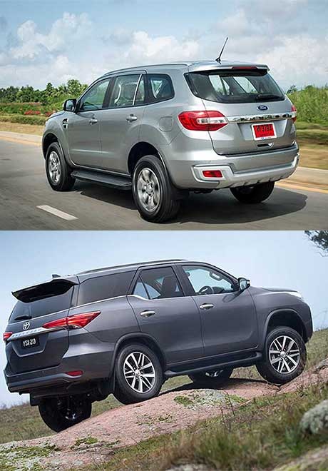 So sánh Ford Everest và Toyota Fortuner thế hệ mới tại Việt Nam - 4 So sánh Ford Everest và Toyota Fortuner thế hệ mới tại Việt Nam - 4