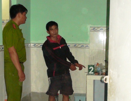 Đoàn Minh Sơn đang bị tạm giữ hình sự để điều tra về hành vi giết người