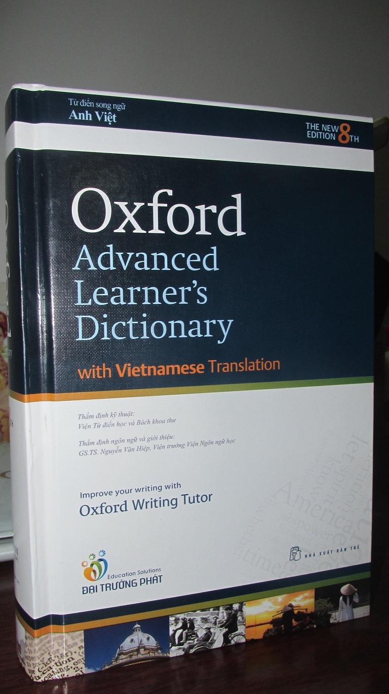 Ấn bản từ điển Oxford Anh - Việt có bản quyền đầu tiên tại Việt Nam - 1 Quyển từ điển Oxford
Anh – Việt có bản quyền đầu tiên tại Việt Nam