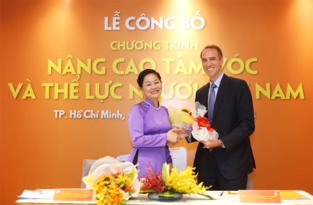 Bà Trần Thị Hương – Phó chủ tịch Hội Liên Hiệp Phụ Nữ Việt Nam