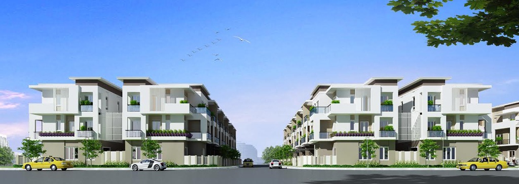 Cơ hội sở hữu những căn Mega Ruby cuối cùng - 3 Lối đi 20 m rộng thoáng trước dãy nhà 57 căn