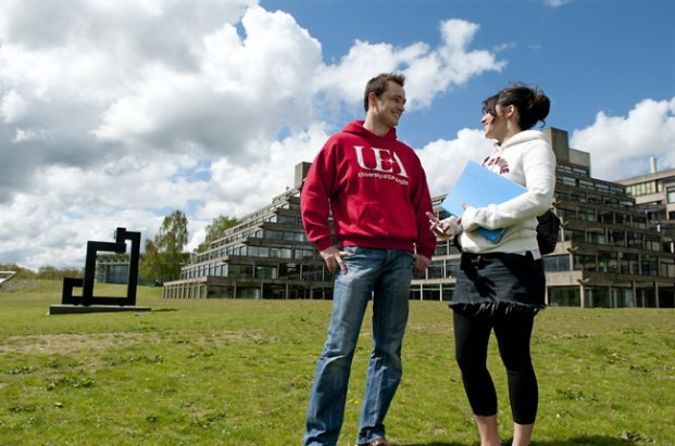Học bổng 100% học phí từ University of East Anglia - 1 Đại học East Anglia