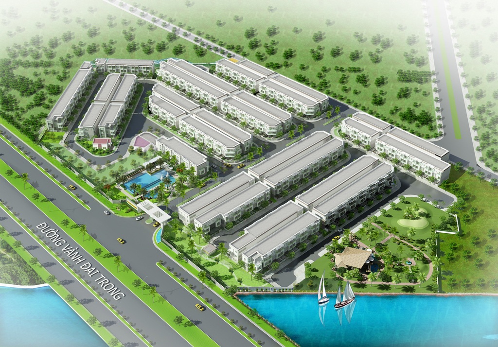 Tiết kiệm hàng trăm triệu đồng khi mua Mega Village - 2 Toàn cảnh dư án Mega Village.