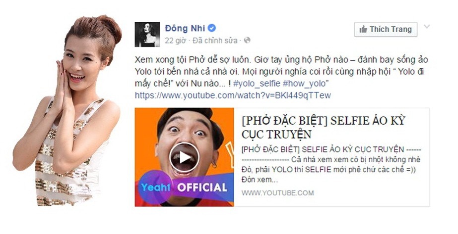 Clip mới của Phở khiến cộng đồng mạng dậy sóng - 4 Đông Nhi cũng ngay lập tức chia sẻ cảm nhận của mình: “