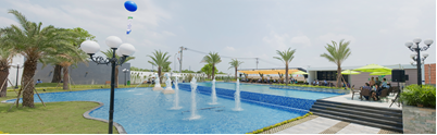 Lý do 102 khách hàng đặt mua Mega Village trong ngày mở bán đầu tiên - 3 Khu hồ bơi đẳng cấp 5 sao (Hình thực tế tại Mega Village)
