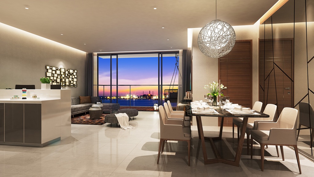 Mãn nhãn với căn hộ mẫu Angia Riverside “đẹp từng centimet” giá từ 1,2 tỷ đồng - 2 Tọa lạc trong khuôn viên rộng hơn 5.000 m
