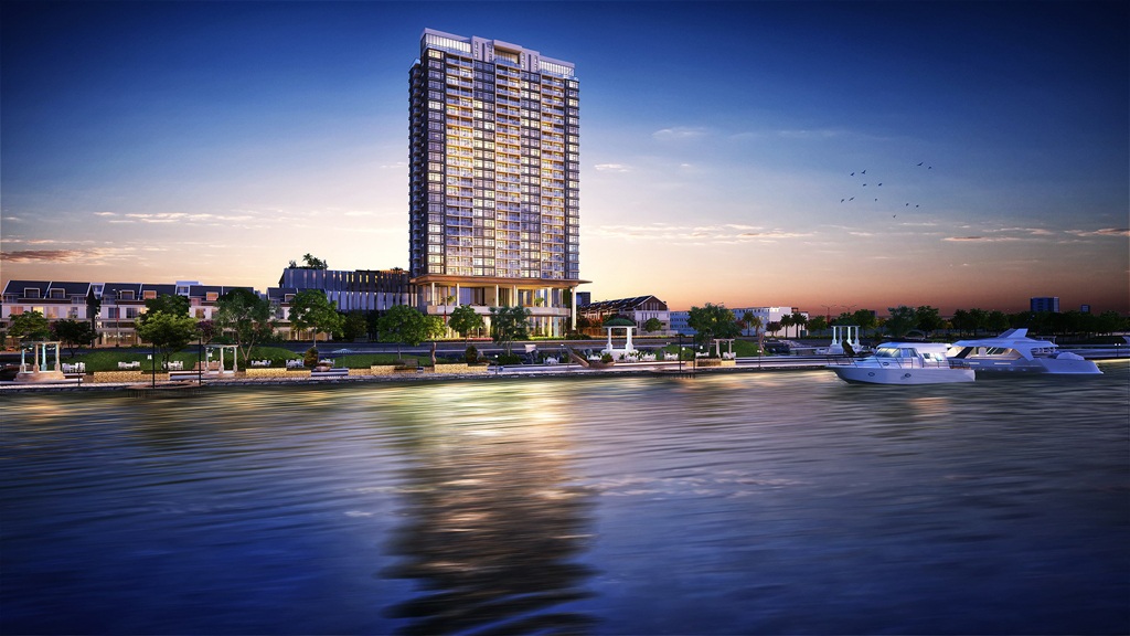 Mãn nhãn với căn hộ mẫu Angia Riverside “đẹp từng centimet” giá từ 1,2 tỷ đồng - 1 Tọa lạc trong khuôn viên rộng hơn 5.000 m