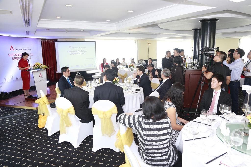 Kênh Truyền Hình Channel NewsAsia chính thức mở văn phòng tại Hà Nội - 3 Quang cảnh buổi lễ khai trương văn phòng Channel NewsAsia.