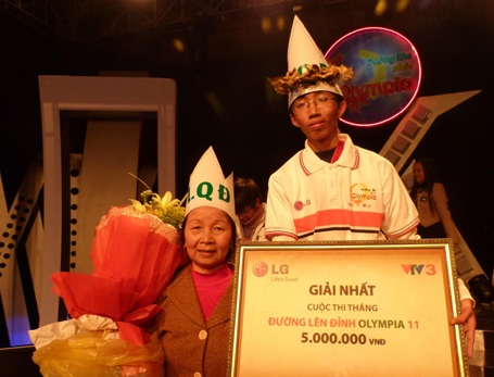 Chủ nhân “kho” giải thưởng muốn chinh phục đỉnh Olympia - 1 Chủ nhân “kho” giải thưởng muốn chinh phục đỉnh Olympia - 1