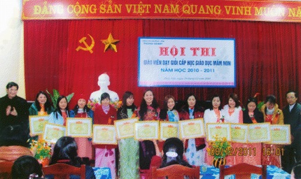 Ghi nhận giáo dục mầm non thị xã Phúc Yên, Vĩnh Phúc - 1 Ghi nhận giáo dục mầm non thị xã Phúc Yên, Vĩnh Phúc - 1