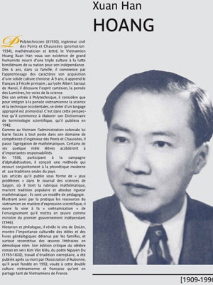 GS Hoàng Xuân Hãn được đặt tên cho giảng đường tại Pháp - 1