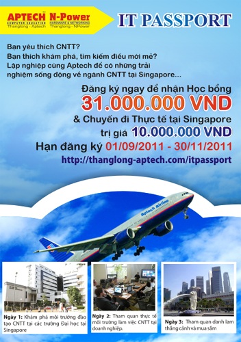IT Passport: Biến ước mơ khám phá IT tại Singapore thành hiện thực - 1 IT Passport: Biến ước mơ khám phá IT tại Singapore thành hiện thực - 1