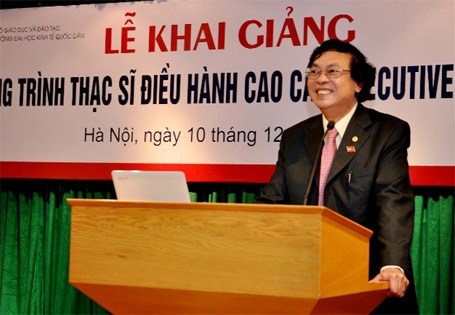 Lễ khai giảng khóa 1, chương trình Thạc sĩ Điều hành cao cấp, ĐH Kinh tế Quốc dân - 1 Lễ khai giảng khóa 1, chương trình Thạc sĩ Điều hành cao cấp, ĐH Kinh tế Quốc dân - 1