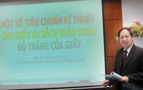 Giấy in sách trắng quá thì không tốt - 1