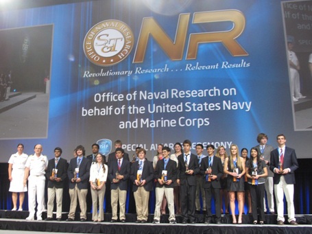 Hình ảnh lễ trao các giải đặc biệt của ISEF 2012 