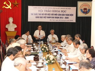 GS Hoàng Tụy: Nền giáo dục còn nhiều hạn chế