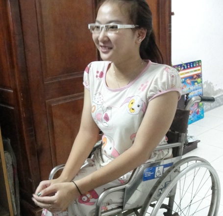 Niềm vui mới của nữ sinh được bố cõng đi thi - 1 Niềm vui mới của nữ sinh được bố cõng đi thi