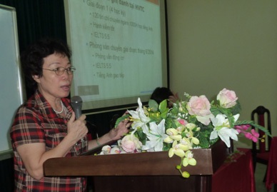 Ths.NGƯT. Vũ Thùy Dương - Phó Giám đốc dự án.