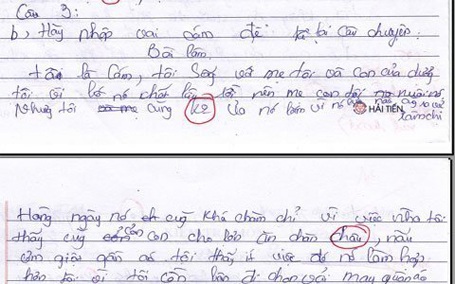 “Nhân vật Cám của bài văn 3 điểm này kinh quá” - 3 Bài làm của học sinh