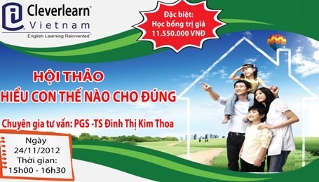 Hội thảo tư vấn tâm lý: Hiểu con như thế nào cho đúng?