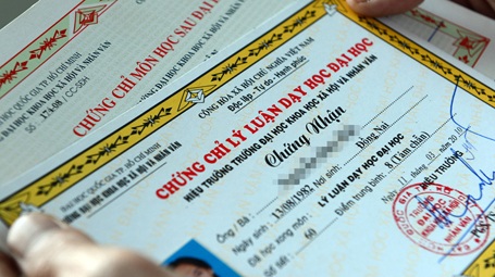 Không có một trong hai chứng chỉ này, nhiều giảng viên sẽ không được giảng dạy. (Ảnh: Thuận Thắng)