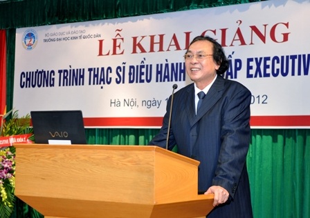 ĐH Kinh tế Quốc dân khai giảng chương trình Thạc Sĩ điều hành cao cấp, EXECUTIVE MBA khóa 2 (2012-2014) - 1 ĐH Kinh tế Quốc dân khai giảng chương trình Thạc Sĩ điều hành cao cấp, EXECUTIVE MBA khóa 2 (2012-2014)
