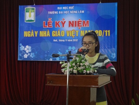 Cô thủ khoa luôn học giỏi tốp đầu - 1 Cô thủ khoa luôn học giỏi tốp đầu