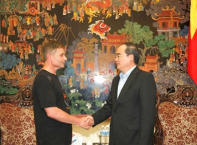 Phó Thủ tướng Nguyễn Thiện Nhân tiếp GS. Neal Koblitz chiều 11/12.