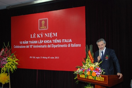 Tiếng Việt được giảng dạy tại một số trường đại học Italia