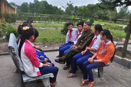 Độc đáo mô hình học lịch sử với… cựu chiến binh - 1 Độc đáo mô hình học lịch sử với… cựu chiến binh