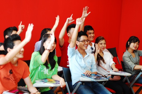 Một buổi học tại GLN