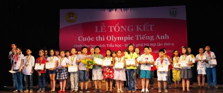 Tròn 10 năm Olympic tiếng Anh dành cho học sinh tiểu học