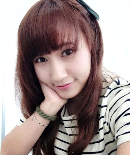 Một cô gái xinh đẹp và năng động