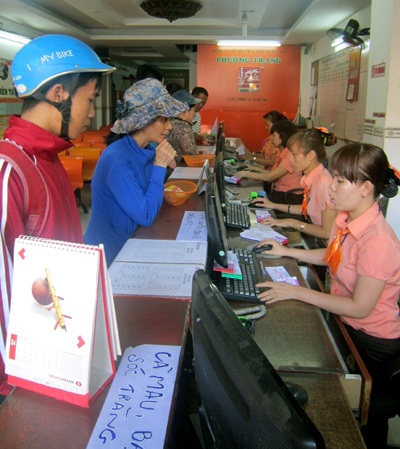 Thí sinh được giảm 30% giá cước xe khách