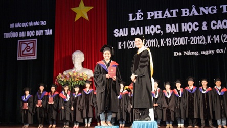 Duy Tân - Đại học ngoài công lập đầu tiên đào tạo tiến sĩ - 2 Duy Tân - Đại học ngoài công lập đầu tiên đào tạo tiến sĩ