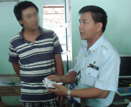 Ông Hoàng Duy - Chánh Thanh tra Sở Thông tin và Truyền thông Quảng Ngãi