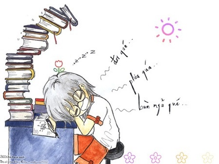 “Nhàn” như sinh viên đại học - 1 Hình ảnh không hiếm thấy của sinh viên trước mỗi kỳ thi. (Ảnh minh họa)