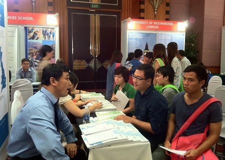 Northampton tham gia triển lãm du học Anh tháng 10/2012