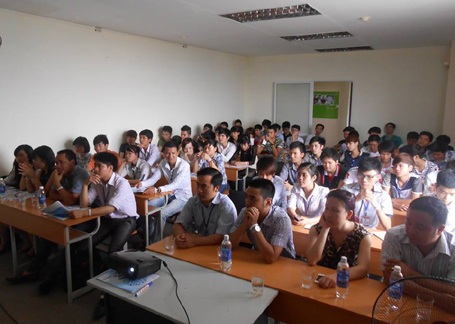 Lớp học kỹ năng mềm.