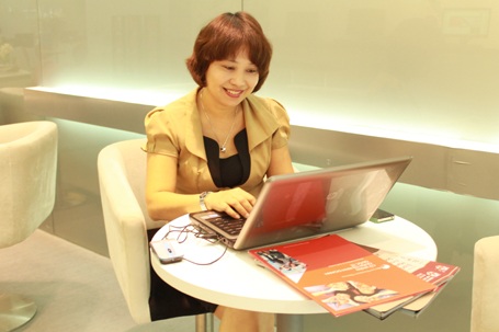 Tư vấn về cơ hội học Đại học Anh Quốc VN ngay năm 2013 - 2 Bà Lê Thị Minh Thảo, Giám đốc Marketing và Tuyển sinh British University Vietnam