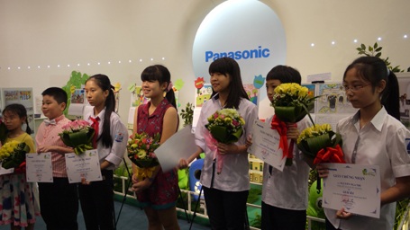 Lễ trao giải Cuộc thi Panasonic Nhật ký Xanh.