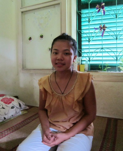 Cô học trò mồ côi nuôi ước mơ trở thành giáo viên - 2 Lan ước mơ thành cô giáo để dạy các em trong làng SOS.