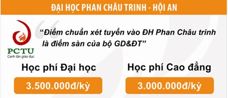 Đại học Phan Châu Trinh thông báo xét tuyển năm 2013 - 1 Thời gian nhận hồ sơ xét tuyển
