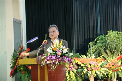 GS Trần Phương - Chủ tịch HĐQT trường ĐH Quản lý và Kinh doanh Hà Nội.