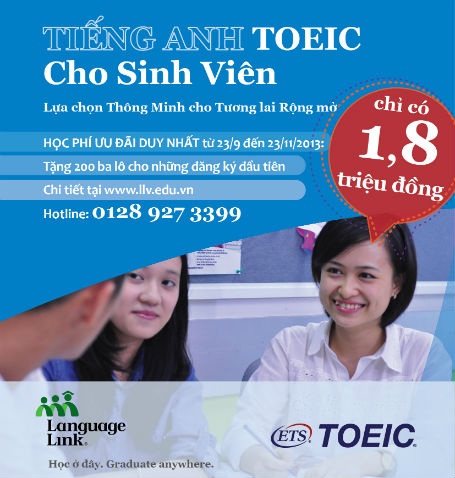 Vượt qua mọi trở ngại với khóa học“Tiếng Anh TOEIC cho sinh viên” tại Language Link - 1 Tiếp cận với phương pháp học tập hiện đại