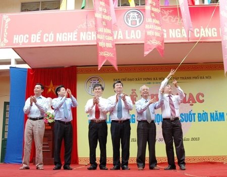 Tưng bừng tổ chức Tuần lễ hưởng ứng học tập suốt đời