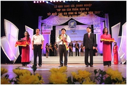 Chinh Phục Vũ Môn được vinh danh trong top 100 sản phẩm, dịch vụ tốt nhất 2013
