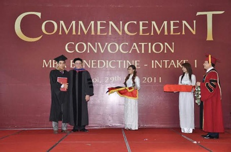 MBA Benedictine ngày càng hấp dẫn học viên Việt Nam - 1 Anh Bùi Cao Sơn.